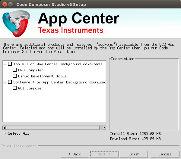 ../../../_images/Sitara_Linux_CCS_Finish_and_install.png